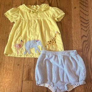 Baby Boden adorable animal print set